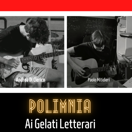 Deliziose musiche ai Gelati Letterari di Andrea Di Clerico e Paolo Mitidieri dei Polimnia