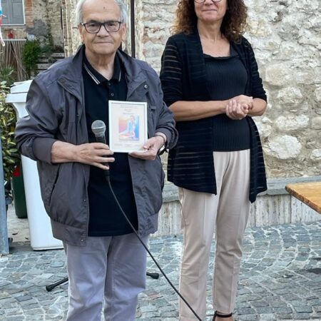 Dario Lauterio, primo premio di poesia a Perano